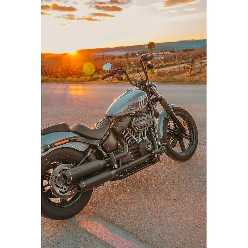 Silenziatori Slip-On Black Duck Bombardier EC Euro Approved per Harley