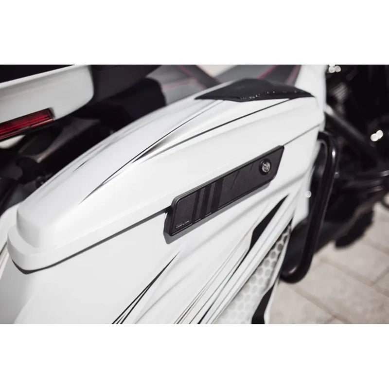 Copri chiusure per borse laterali Tommy & Sons per Harley
