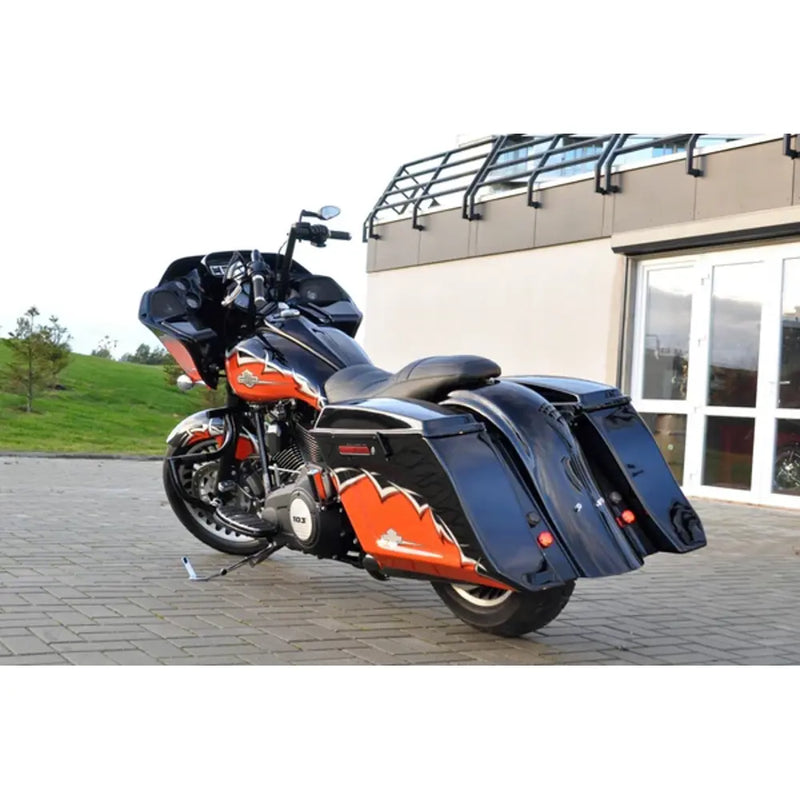 Tommy & Sons Flow Corpi sella allungati per Harley