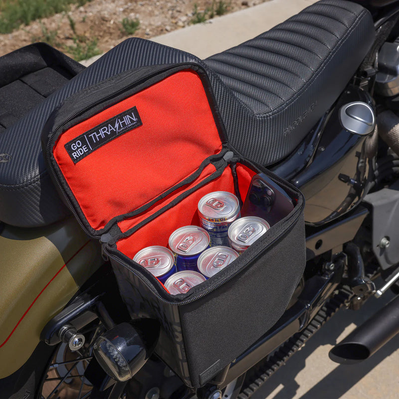 Thrashin Supply Mini Essential Set di borse laterali per moto da 8 litri