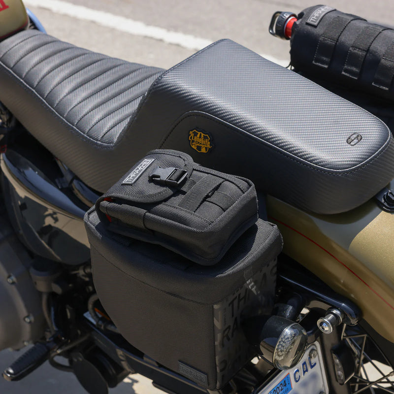 Thrashin Supply Mini Essential Set di borse laterali per moto da 8 litri