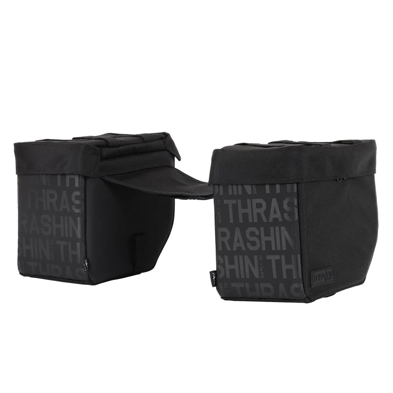 Thrashin Supply Mini Essential Set di borse laterali per moto da 8 litri