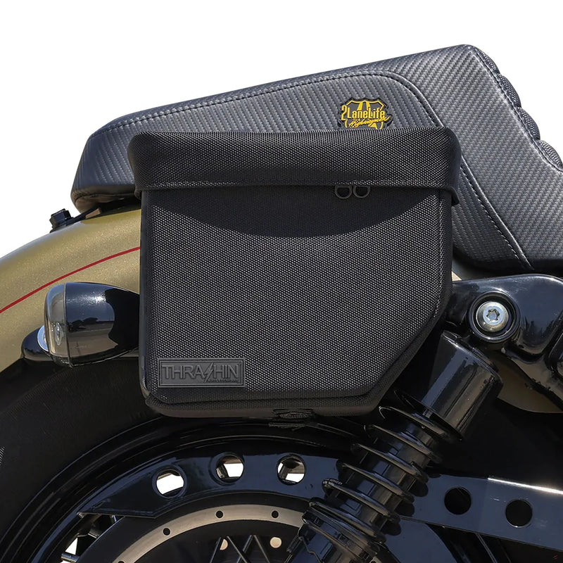 Thrashin Supply Mini Essential Set di borse laterali per moto da 8 litri