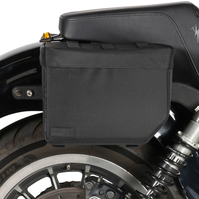 Thrashin Supply Set di borse laterali per moto Throw-Over Essential Base 10L