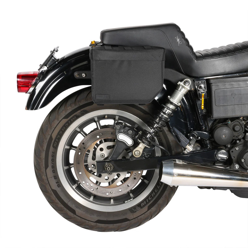 Thrashin Supply Set di borse laterali per moto Throw-Over Essential Base 10L