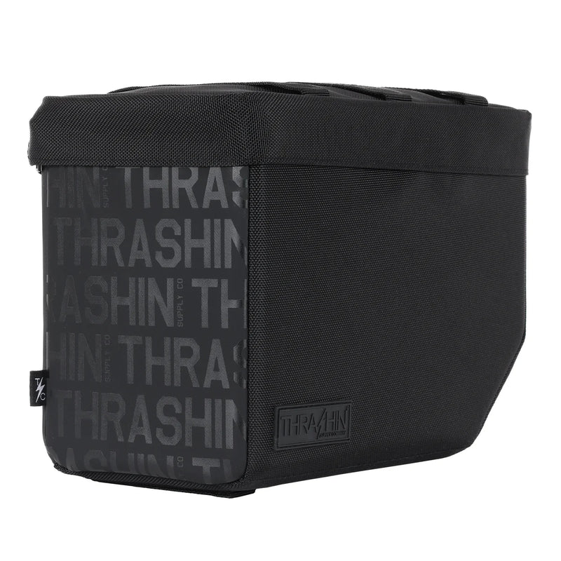 Thrashin Supply Set di borse laterali per moto Throw-Over Essential Base 10L