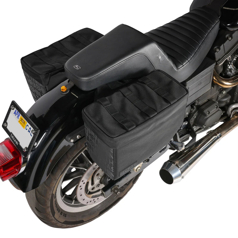 Set di borse laterali per moto Thrash Supply Escape Base 18L Throw-Over