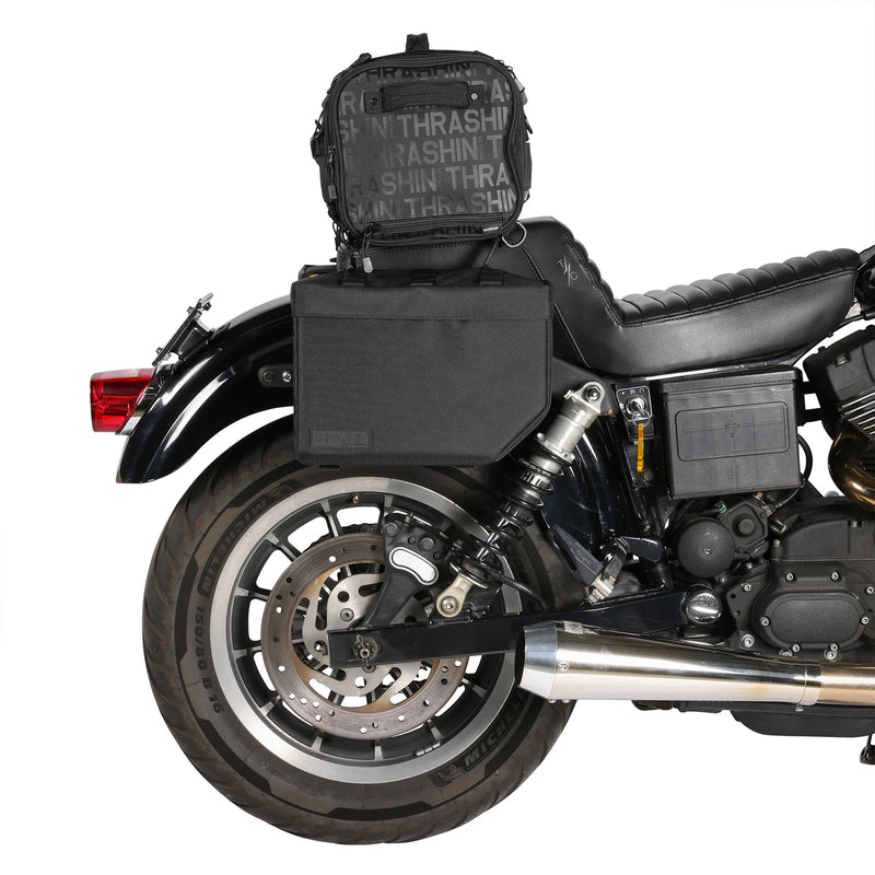 Set di borse laterali per moto Thrash Supply Escape Base 18L Throw-Over