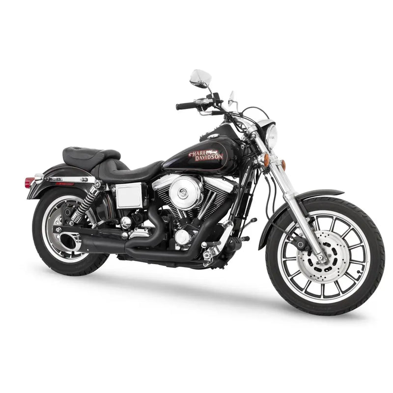 Freedom Performance Scarico Shorty Turn Out 2-into-1 per Harley