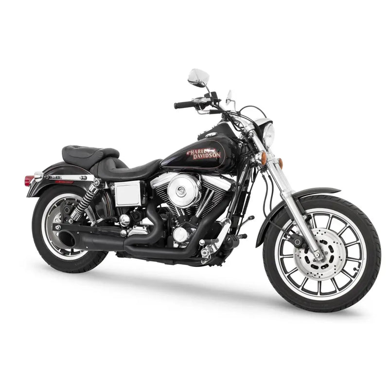 Freedom Performance Scarico Shorty Turn Out 2-into-1 per Harley