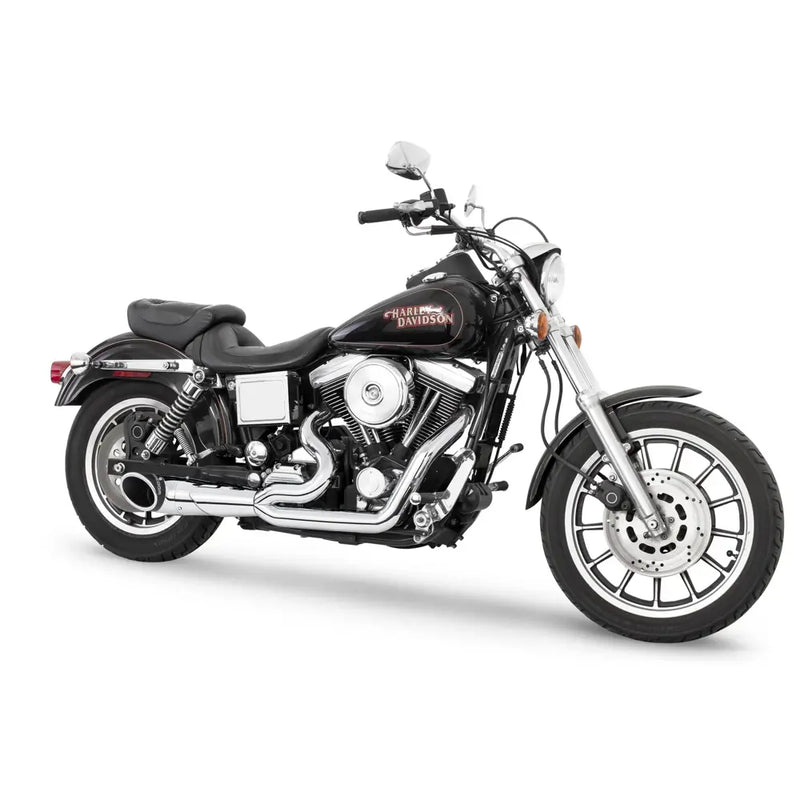 Freedom Performance Scarico Shorty Turn Out 2-into-1 per Harley