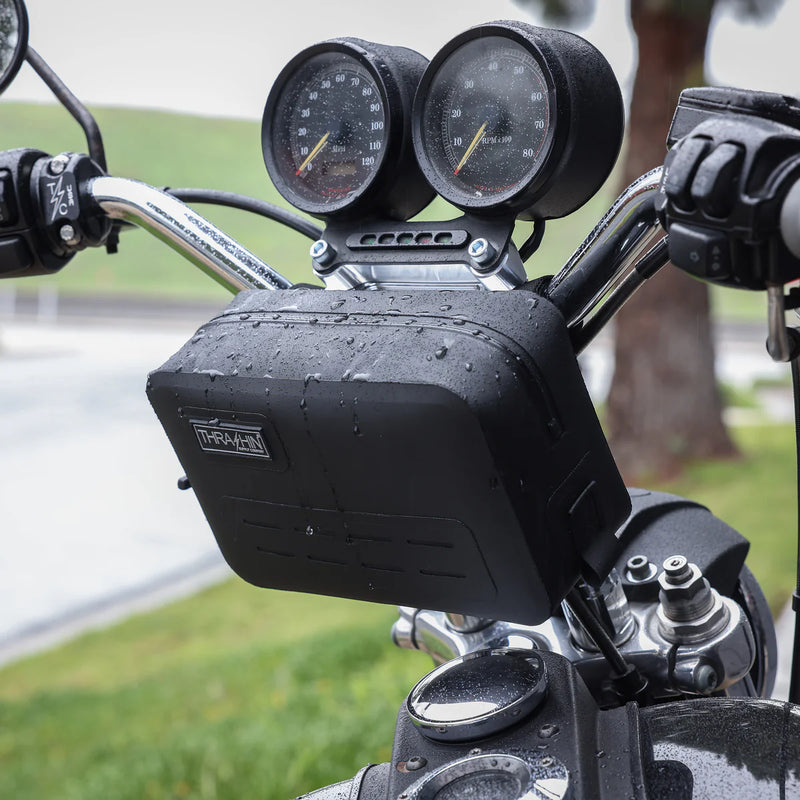 Borsa impermeabile per manubrio moto Thrashin Supply