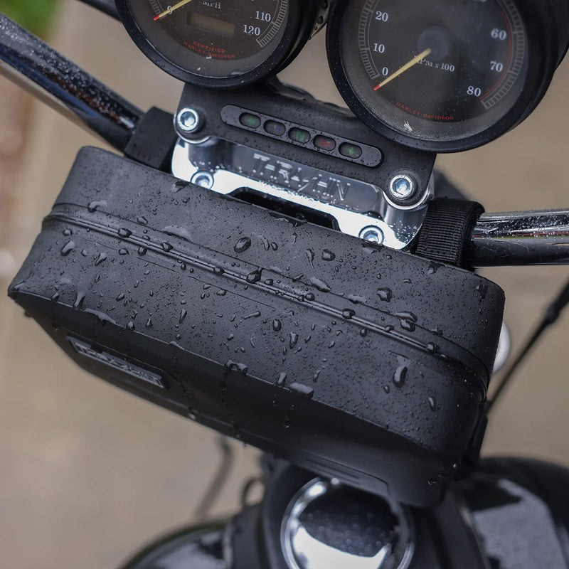 Borsa impermeabile per manubrio moto Thrashin Supply