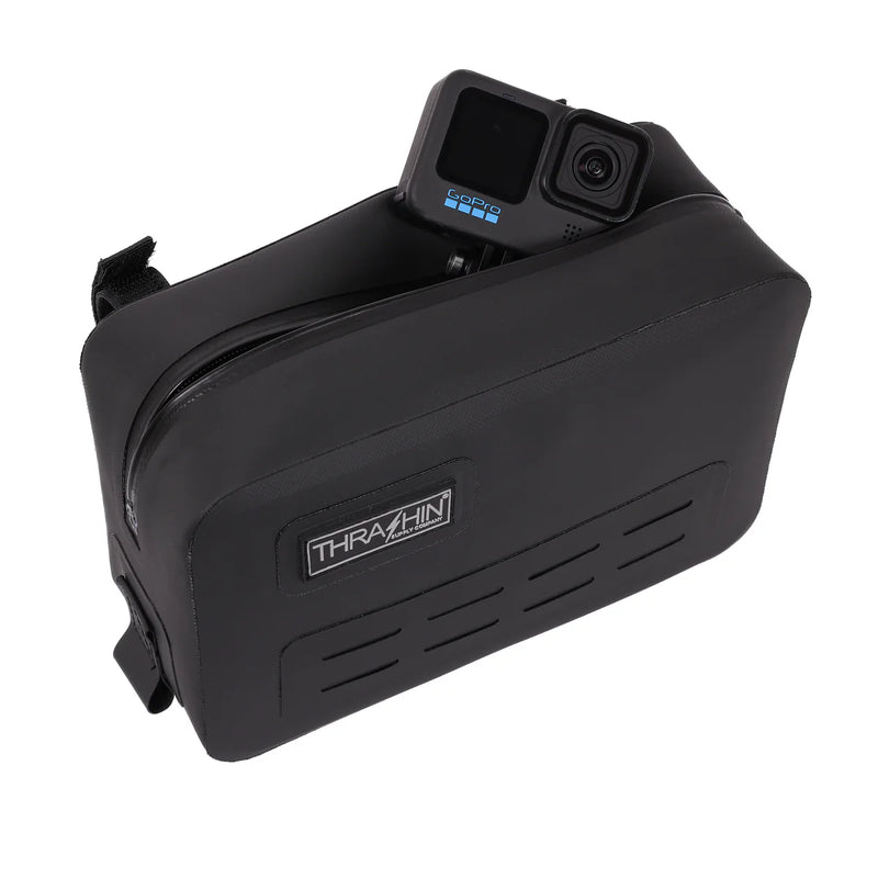 Borsa impermeabile per manubrio moto Thrashin Supply