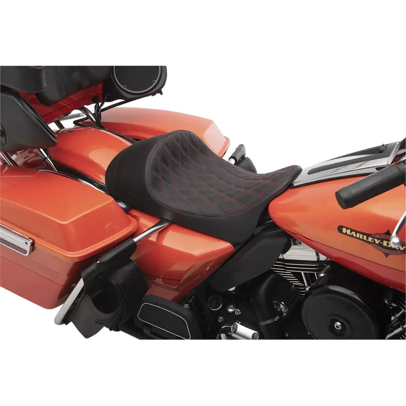 Drag Specialties Sella monoposto ribassata EZ-ON per Harley
