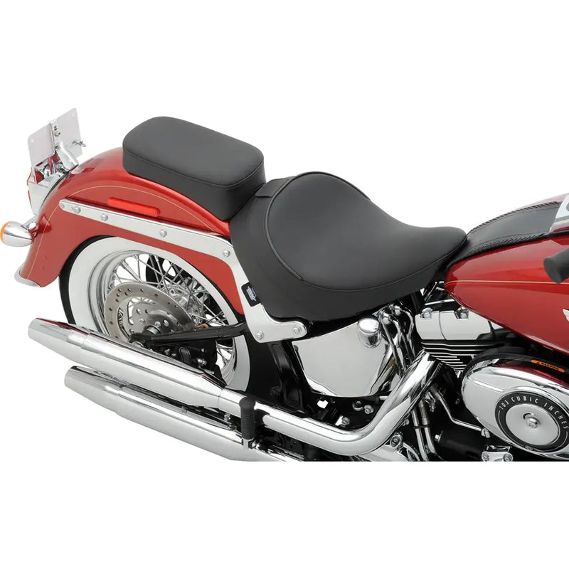 Drag Specialties Sella singola con schienale per Harley