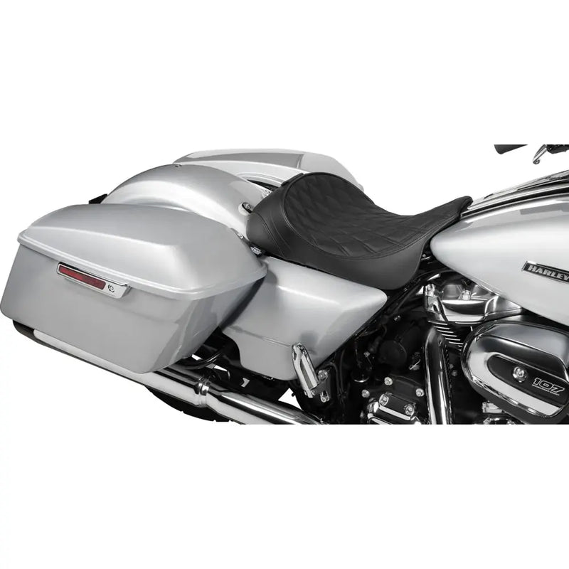 Drag Specialties Sella singola con schienale per Harley