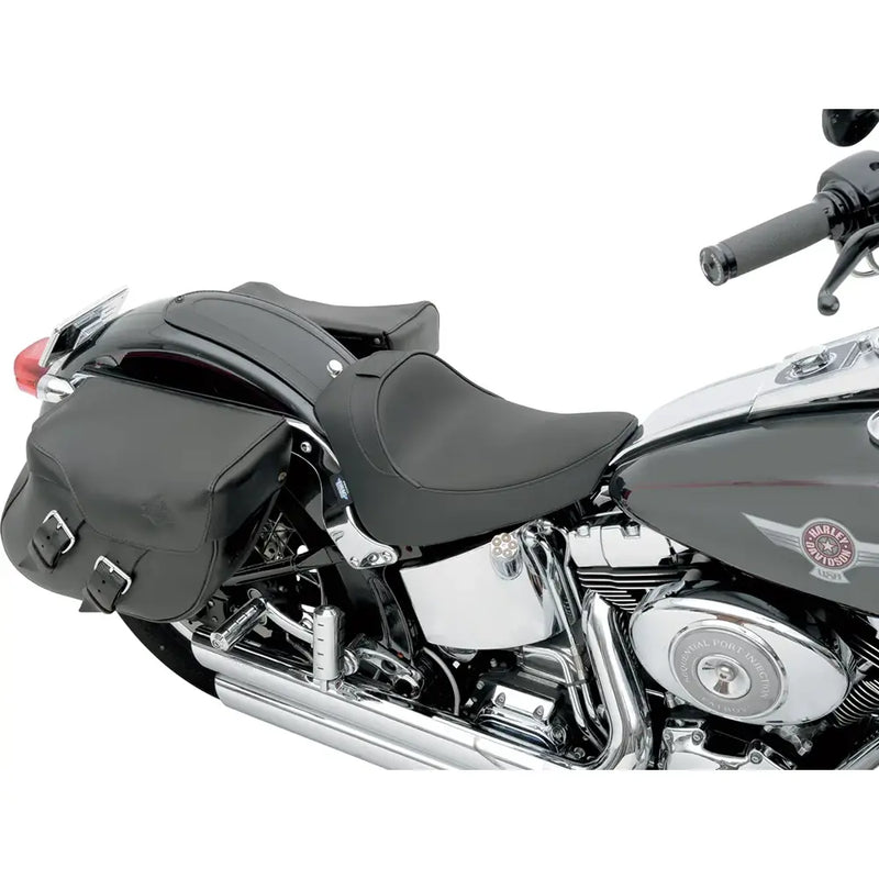 Drag Specialties Sella singola con schienale per Harley