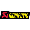 Akrapovic Replacement Muffler / Exhaust Sticker P-HST4PO (70x20mm) (not high-temp)