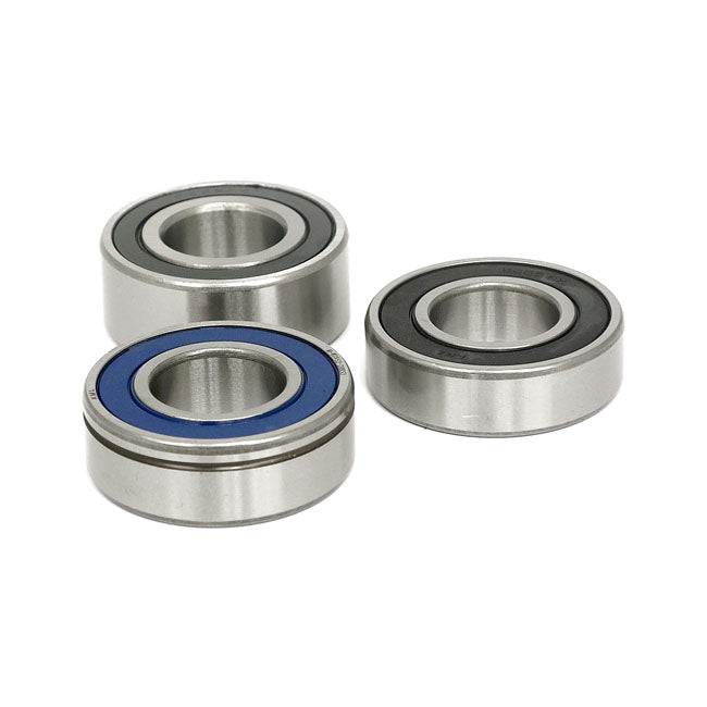 All Balls Wheel Bearing Set Rear for Harley 08-17 V-Rod (ABS) (Replaces OEM: 9252A, 9276A & 9254)