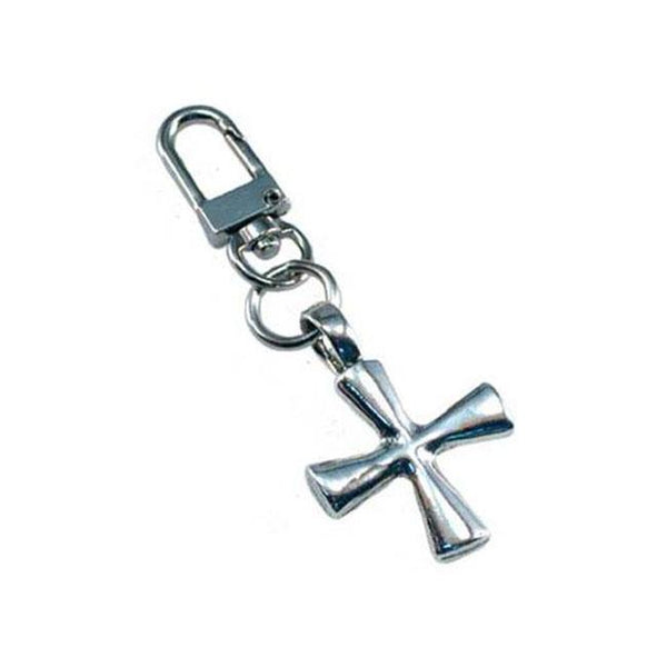 Amigaz 4pt Cross Clip-On Keychain