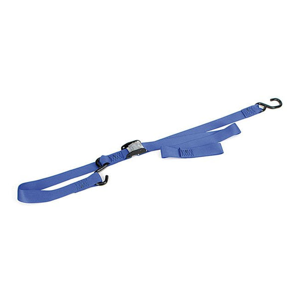 Ancra Big Bike Cam Buckle Tie-Downs Soft Hook Blue/Red