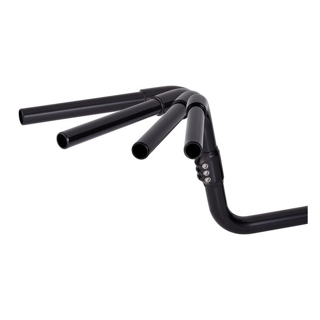 Arlen Ness 1 - 1/4" 3 - way Adjustable Handlebars High - Life HD 08 - 21 Black - Customhoj