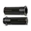 Arlen Ness Fusion Billet Slot Track Grips Black HD