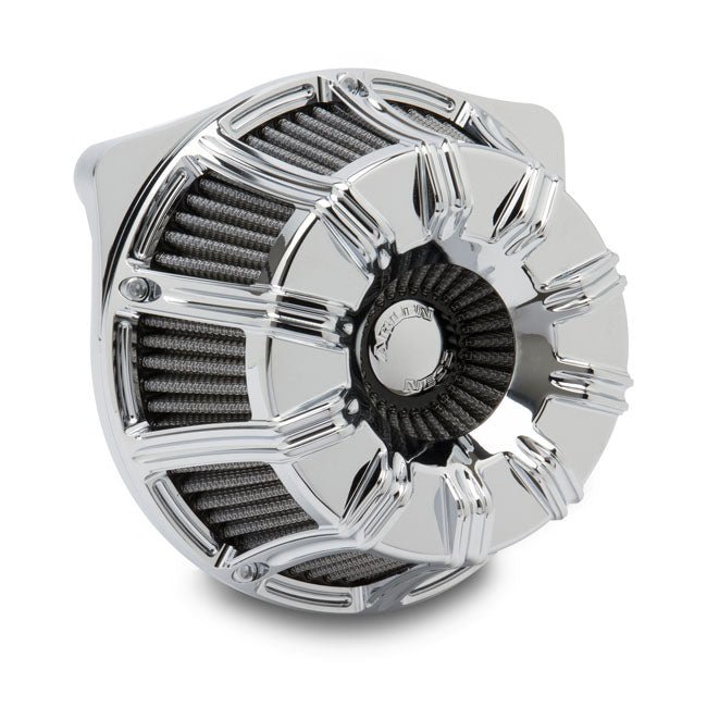 Arlen Ness Inverted Air Cleaner 10 - Gauge for Harley 18 - 22 Softail; 17 - 22 Touring; 17 - 22 Trikes Chrome - Customhoj