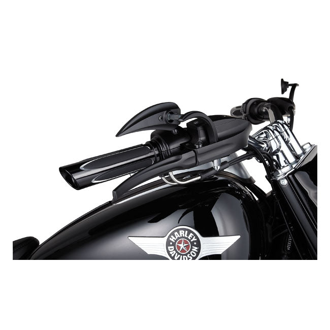 Arlen Ness RAD III Wide Cast Motorcycle Mirror Chrome Right - Customhoj