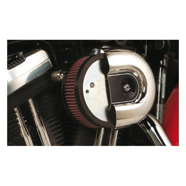 Arlen Ness Stage 1 Big Sucker Oval Air Cleaner for Harley 88 - 20 Sportster XL (excl. Forty Eight, Seventy Two, Iron); 88 - 15 FX with oval air cleaner cover Plain - Customhoj
