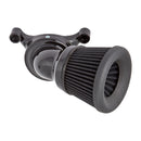Arlen Ness Velocity 65° Air Cleaner for Harley 16-17 Softail; 2017 FXDLS; 08-16 Touring, Trike. (e-throttle) / Black