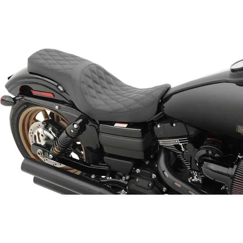 Drag Specialties Sella Predator 2-Up per Harley