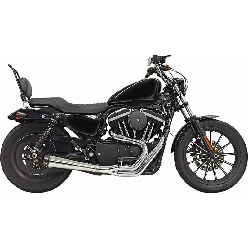 Sistema di scarico Bassani Road Rage II 2-into-1 per Harley