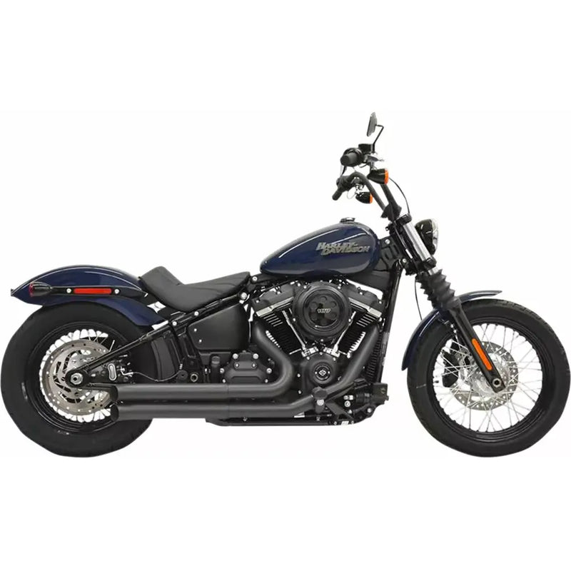 Sistema di scarico Bassani Pro Street Turn Out per Harley