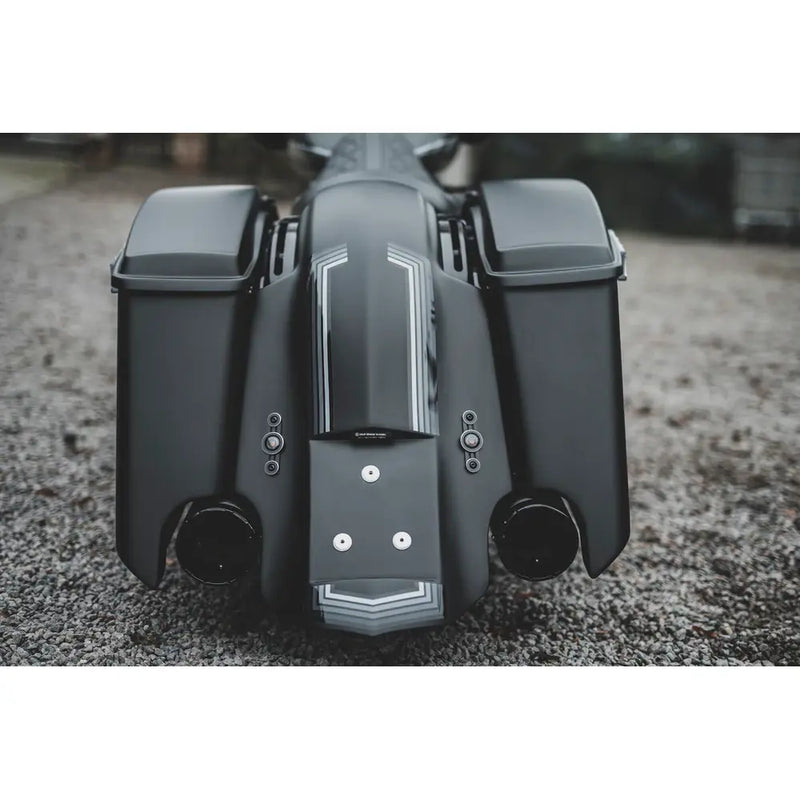 Killer Custom Corpi delle borse laterali allungate da 5" per Harley