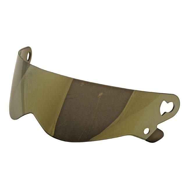 Bandit Visor for XXR, Crystal, Superstreet II Gold mirror