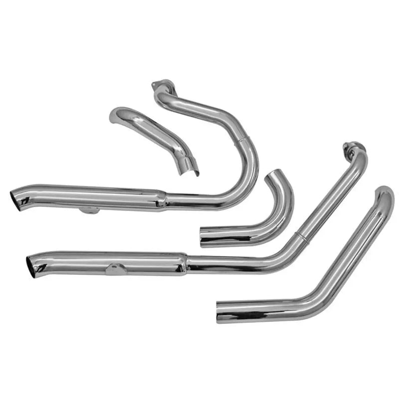 Bassani Pro Street Turn Out Chrome Exhaust System for Suzuki 06-09 M1800R / M109 Intruder  - Customhoj