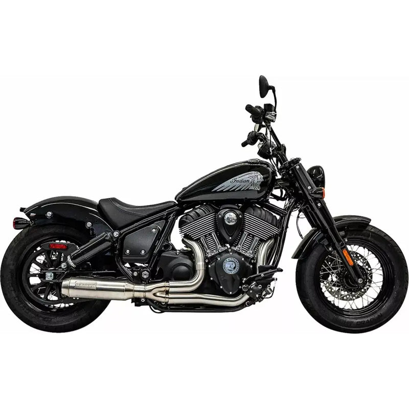 Bassani Ripper Super Bike Stainless 2-into-1 Exhaust System for Indian 22-24 Chief  - Customhoj