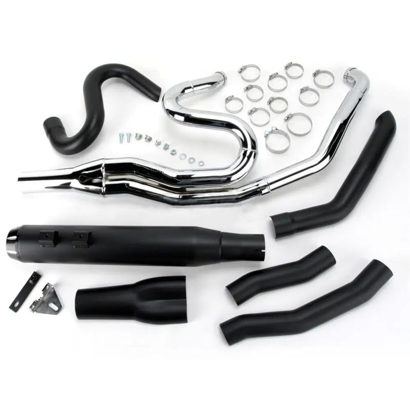 Bassani Road Rage II Mega Power 2-into-1 Exhaust System for Harley  - Customhoj