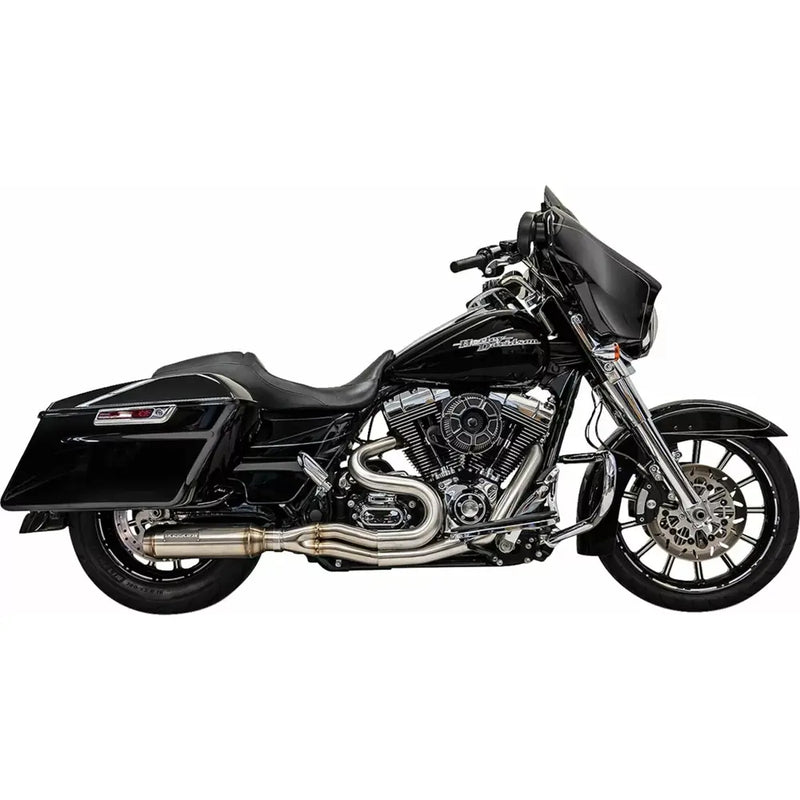Bassani Road Rage Super Bike 2-into-1 Exhaust System for Harley 07-16 Touring (excl. 2010 FLHR)  - Customhoj