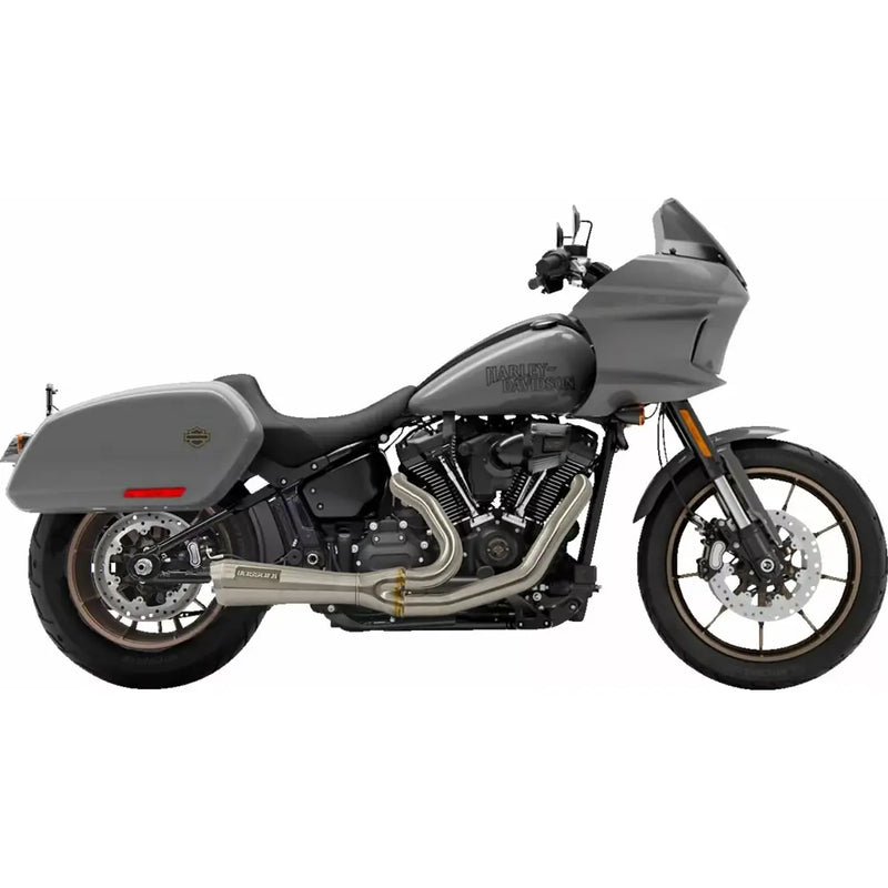 Bassani The Ripper Short 2-into-1 Catalytic Exhaust System for Harley 18-24 Softail Low Rider ST / Sport Glide / Stainless  - Customhoj
