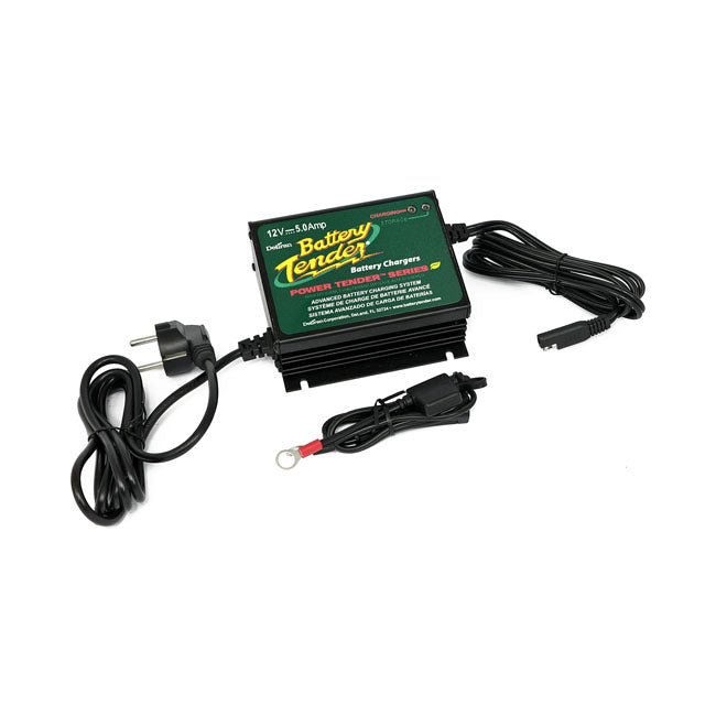 Battery Tender Power Tender 12V/5A High Efficiency Battery Charger Weather Protected