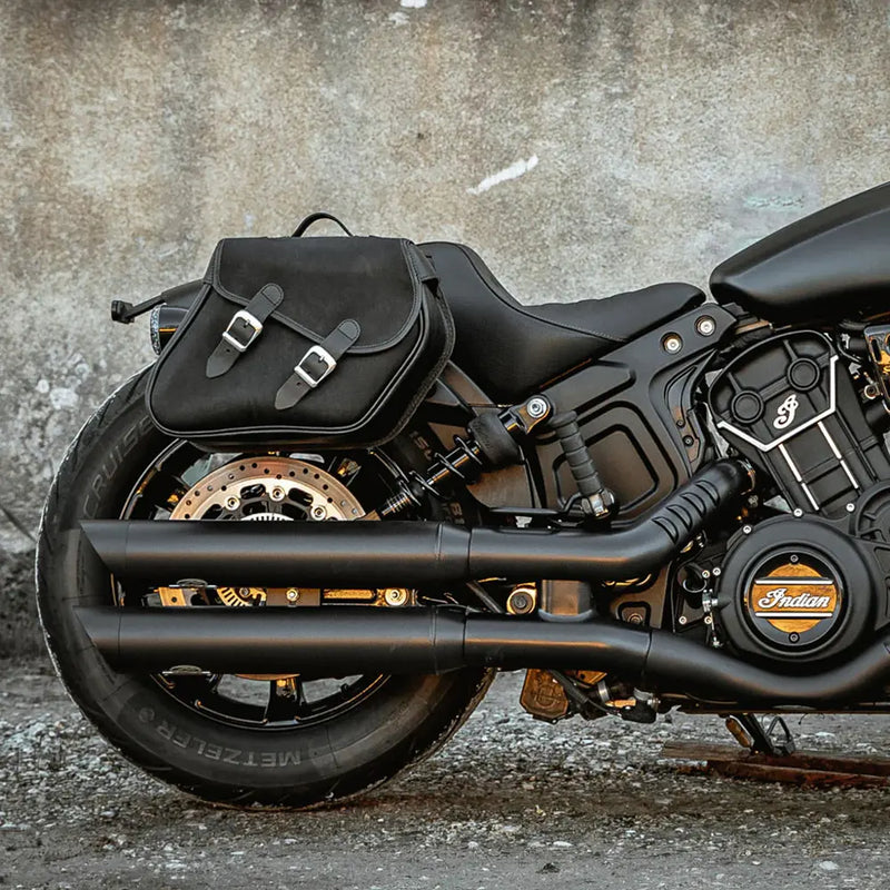 Longride Set di borse laterali per moto Heritage 23L Click-On