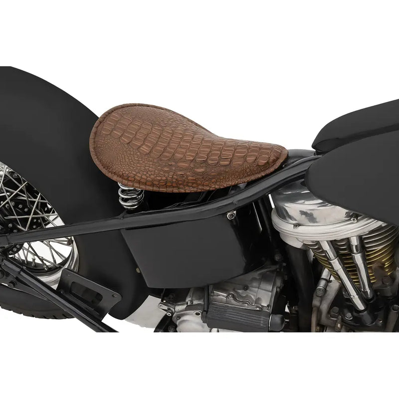 Drag Specialties Sella singola per moto con molle, profilo ribassato e dimensioni ridotte