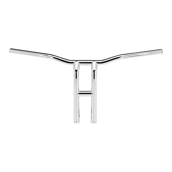 Biltwell 1-1/8" Tyson XL Pullback Motorcycle Handlebars 14" Chrome / With dimples (for Harley controls)