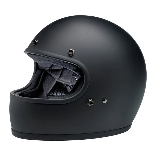 Biltwell Gringo Motorcycle Helmet XS (53-54cm) / Matte Black