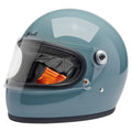 Biltwell Gringo S Motorcycle Helmet Agave Blue Gloss / XS (53-54cm)  - Customhoj