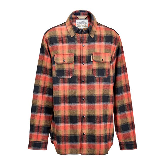 Biltwell Hi Test Flannel Shirt Rust / S