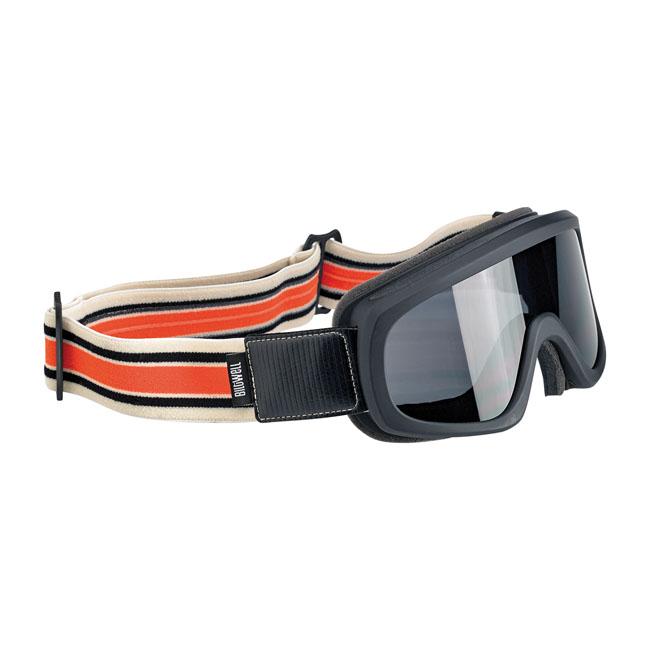 Biltwell Overland 2.0 Racer Goggles Black C/O